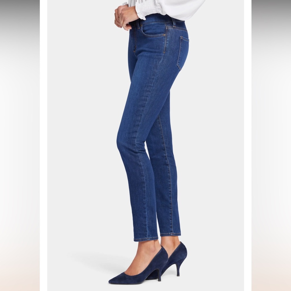 NYDJ Ami Skinny Jeans, Dark Wash, Stretch Denim, Women's 6 - Picture 4 of 10